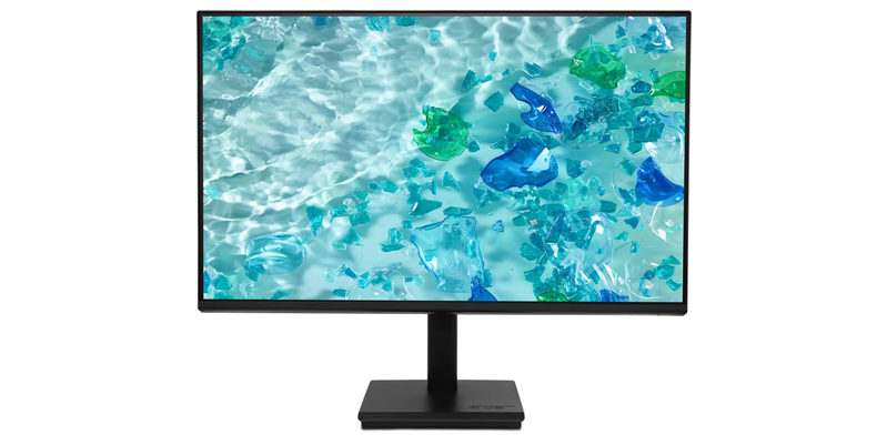 Монитор 23.8'' ACER Vero V247YGbmipx IPS, 1920x1080, 1 / 4ms, 250cd, 120Hz, 1xVGA + 1xHDMI(1.4) + 1xDP(1.2) + SPK + Audio in + Audio out, Speakers 2Wx2, sync: FreeSync, Vesa:100x100
