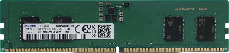 Оперативная память Samsung DDR5 8GB DIMM 5600MHz (M323R1GB4DB0-CWM) 1 year, OEM