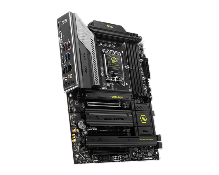 Материнская плата MSI MAG Z890 TOMAHAWK WIFI MAG Z890 TOMAHAWK WIFI, Z890, LGA1851, 4DDR5, 3PCIEx16,4M.2,4SATA3,2USB 4,1USB3.2 Gen2X2