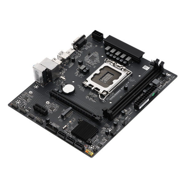 Материнская плата MAXSUN MS-Challenger B760M-F, LGA1700, B760, 2*DDR4, 3*SATA3, M.2, 2*USB 3.2, 4*USB 2.0, 1*PCIEx16, 1*PCIEx1, VGA+HDMI, mATX