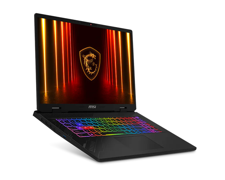 Ноутбук MSI Crosshair Core 7 255HX, 17 HX AI QHD+ (2560x1600),64GB (32GB*2)DDR5,1TB SSD, RTX5060 8GB GDDR7, DOS,2y