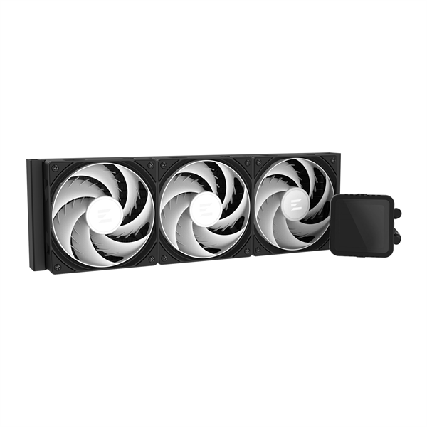 Система водяного охлаждения Zalman CPU Liquid Cooler 360mm, ARGB, LCD Display, black