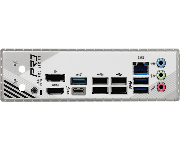 Материнская плата ASROCK B850M PRO RS, AM5, B850, 4*DDR5, 4*SATA, 3*M.2, 4*USB 2.0, 3*USB 3.2, Type-C, 2*PCIx16, 1*M.2 (Key E), HDMI+DP, mATX