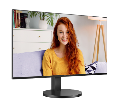 27' AOC Q27B3CF2 2560x1440, WLED, 16:9, IPS, 350 cd, 1300:1, 20M:1, 4ms, 178/178, HDMI, 2xUSB 3.2, USB-C65W(DP Alt), 100 Hz, Speak, Tilt, HAS, VESA, Внутр, Black, 3y