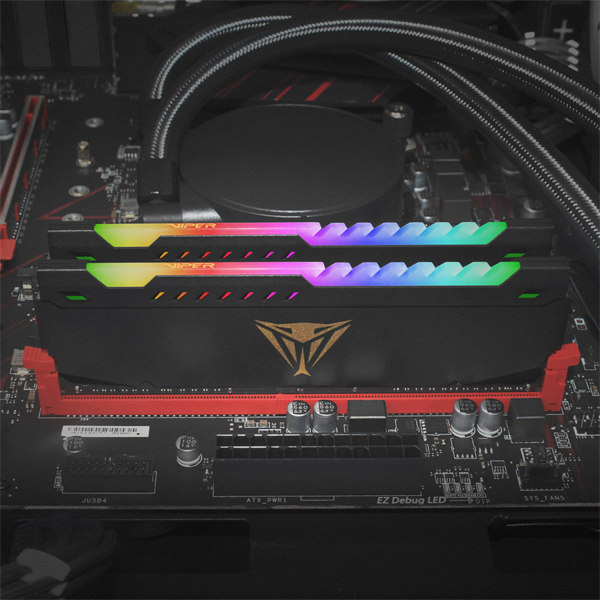 Оперативная память Patriot Viper STEEL DDR4 DIMM RGB 16GB 3600MHz KIT 2*8GB CL18 18-22-22-42 1.35V