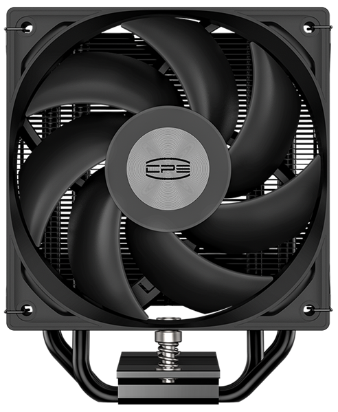 Кулер для процессора PCCooler RT400 BK, 120mm FAN, 4 HEAT PIPES, 4-PIN PWM, 500-2200 RPM, 34.9 DBA, HYDRO BEARING, LGA 1851/1700/1200/115X, AMD AM5/AM4