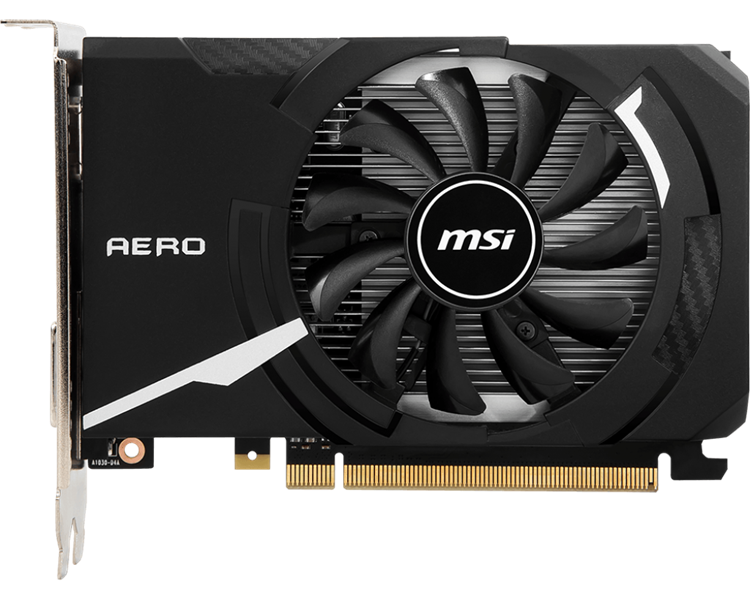 видеокарта MSI GT 1030 AERO ITX 2GD4 OC