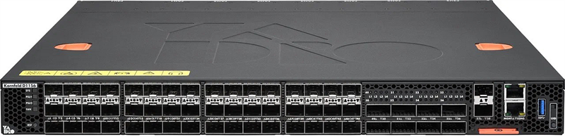 Коммутатор Коммутатор KORNFELD D1156 1U/48х10/25GbE SFP28 + 8x25/40/100GbE QSFP28/YADRO Kornfeld OS/Выдув со стороны портов/2x800Вт с поддержкой резервирования и горячей замены/3Y War-ty 9x5/МПТ