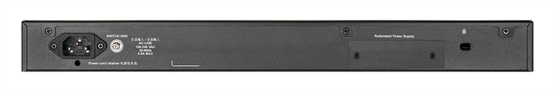 Коммутатор D-Link PROJ Управляемый L3 стекируемый PoE-коммутатор, 44x1000Base-T PoE, 4x2.5GBase-T PoE, 2x10GBase-T, 2x10GBase-X SFP+, PoE-бюджет 370 Вт (740 Вт с DPS-700), CLI, консольный порт RJ-45, RPS