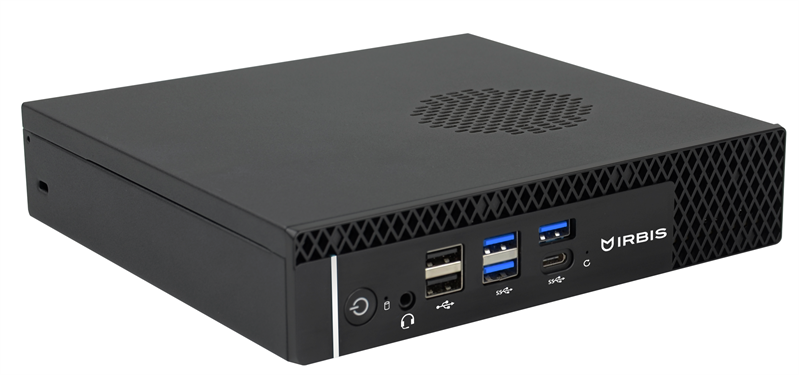 IRBIS Smartdesk, Mini (uSFF) i5-12400(6C/12T - 2.5Ghz), 1x16GB DDR4, 512GB SSD M.2, Intel UHD, NoWIFI/BT, 1xCOM, 9xUSB-A, USB KB+Mouse, fTPM, DOS 1Y (совместим с Astra Linux SE 1.7/1.8)