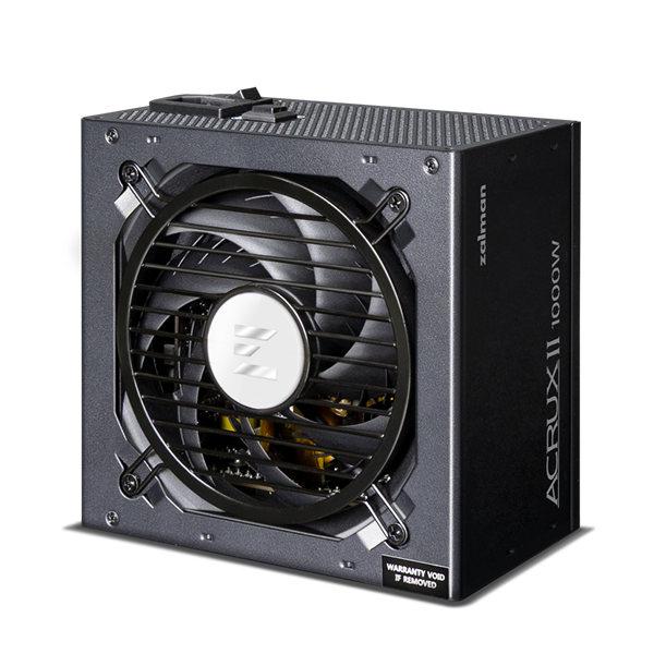 блок питания Zalman ZM1000-ARX2, 1000W, ATX12V v3.1, APFC, 12cm Fan, 80+ Platinum Gen5.1, Full Modular, Retail