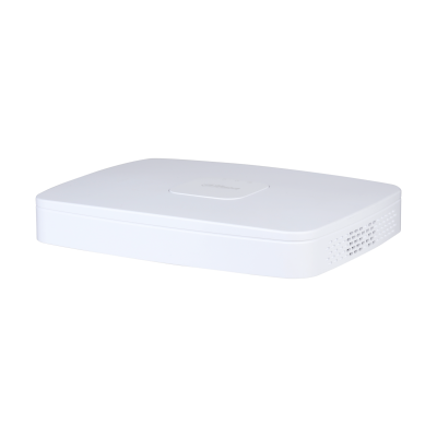 Видеорегистратор DAHUA 8-канальный IP-видеорегистратор c PoE, 4K, H.265+ и ИИ Входящий поток до 256Мбит/с; сжатие: H.265+, H.265, H.264+, H.264, MJPEG; разрешение записи до 16Мп; накопители: 1 SATA III до 16Тбайт; вос