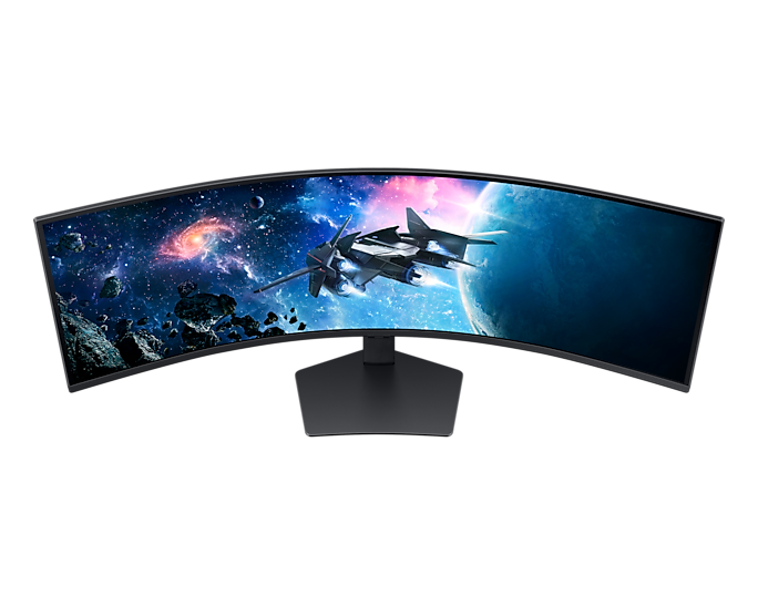 Монитор Samsung 49" Odyssey G9 G95C S49CG954EI Curved (VA 32:9 5120x1440x240Hz 1ms 450cd 2500:1 178/178 1,07B DP; HDMIx2 USB3.0x2 HAS Tilt Swiv VESA Black (существенное повреждение коробки)