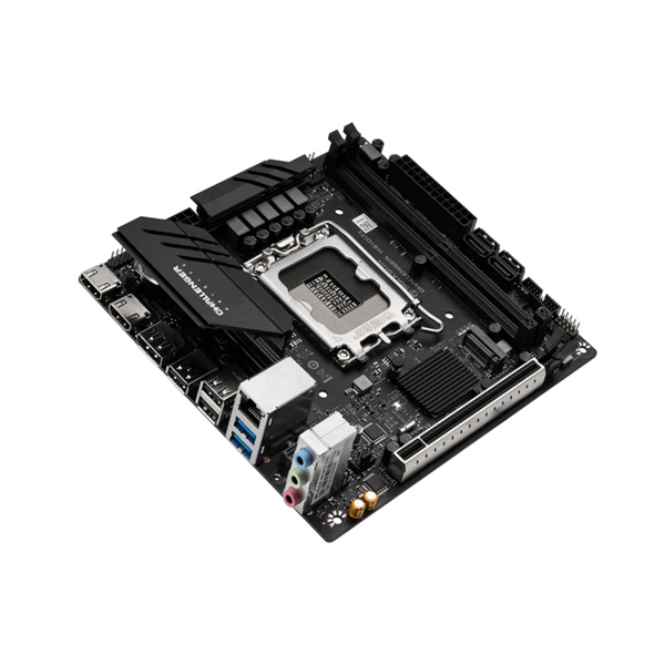 Материнская плата MAXSUN MS-Challenger H610ITX 2Lan V3, LGA1700, H610, 2*DDR4 2*SATA3, M.2, 2*USB 3.2, 3*USB 2.0, 1*PCIEx16, 2*HDMI+DP, mITX