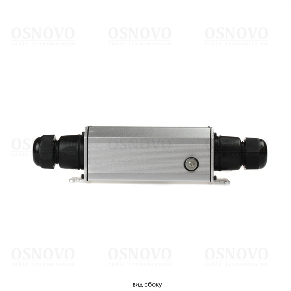 Уличный удлинитель Ethernet+PoE OSNOVO E-PoE/2W Уличный PoE удлинитель 10M/100M Fast Ethernet до 500м (до 22W) со встроенной грозозащитой 6kV. Увеличение расстояния передачи данных + питание на 100м. При каскадном подключении - 2 x