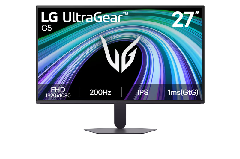 Монитор 27 LG 27G523B-B, IPS, 1920x1080, 1ms, 300cd, 200Hz, HDMIx2+DP, black, Ex