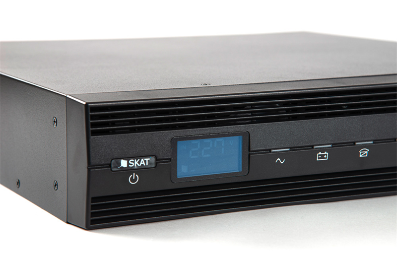 Источник бесперебойного питания (9902) Бастион SKAT-UPS 1000ВА/900Вт RACK 2U/On-Line/2хБезАКБ(40-120Ач)/220В/SNMP slot/5 л.г./МПТ