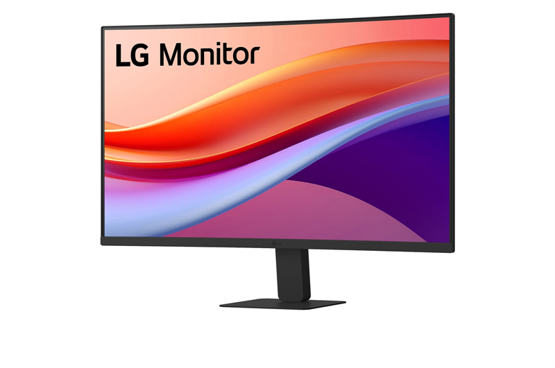 Монитор 27 LG 27U421A-B, VA, 1920x1080, 5ms, 250cd, 100Hz, HDMI+USB-C, Curved 1500R, black, Ex