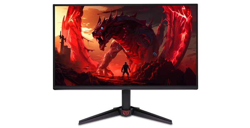 Монитор 27" ACER Nitro VG270Gbmipx (IPS, 1920x1080, 120Hz, 1 ms, 178°/178°, 250 cd/m, 100M:1, +НDMI 1.4, +DP,колонки