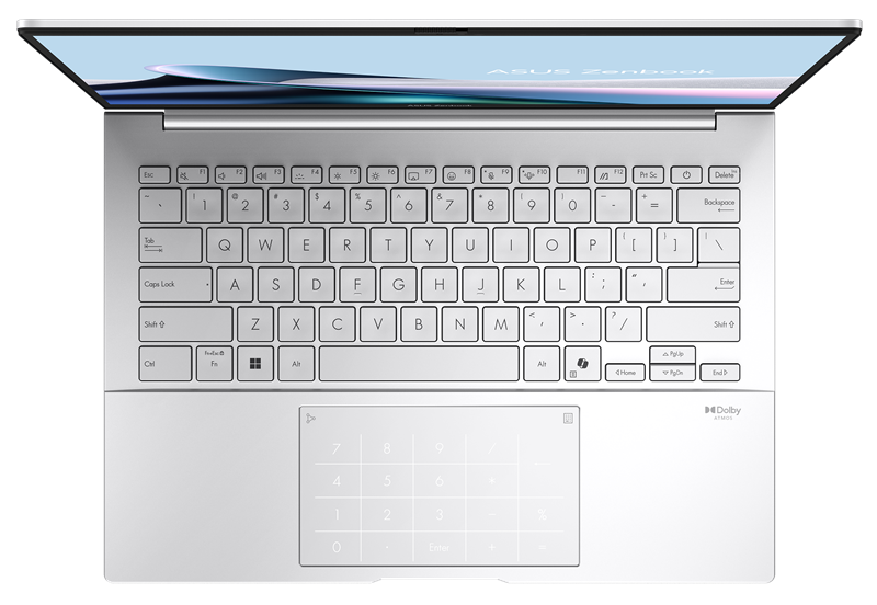 Ноутбук ASUS Zenbook 14 Special UX3405CA-PP682X Intel Core Ultra 9 285H/LPDDR5X 32GB/1TB SSD/Intel Arc Graphics/14" 3K (2880 x 1800) OLED 16:10,WiFi 7+BT 5.4/Win 11 Pro RUS /1.20 kg /Foggy Silver