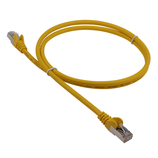 Патч-корд Патч-корд LANMASTER LSZH FTP кат.5e, 7.0 м, желтый