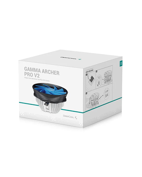 Кулер для процессора DEEPCOOL GAMMA ARCHER PRO V2 Soc-AM5/AM4/1200/1700/1851 110W (G-U-ARCHER-ARNNNN-G-2)