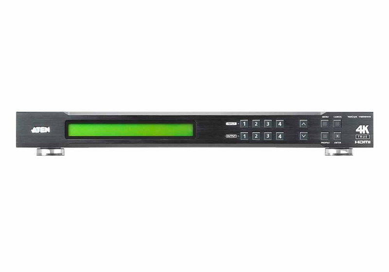 Матричный коммутатор ATEN 4 x 4 True 4K HDMI Matrix Switch