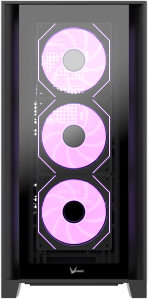 корпус Formula V Line Air Power G8 Black, ATX, Dual Front Panels, TYPE-C*1, USB3.0*1