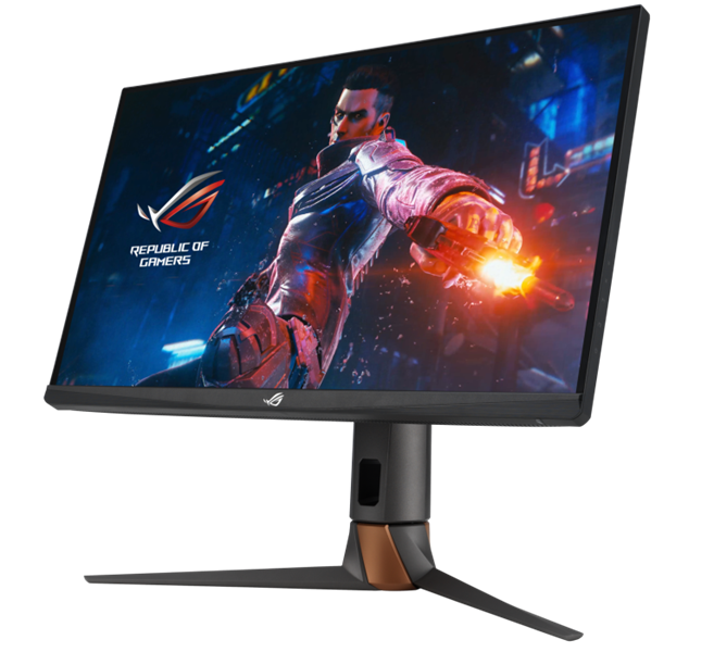 ASUS 27" ROG SWIFT PG27AQN IPS 2560x1440 1ms (MPRT) 400cd HDR10 360Hz HDMI*3 DP USB-Hub Swivel Pivot HAS Black