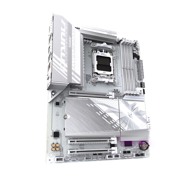 Материнская плата GIGABYTE B850 AORUS ELITE WIFI7 ICE, AM5, B850, 4*DDR5, 4*SATA, 3*M.2, 6*USB 3.2, 4*USB 2.0, Type-C, 2*PCIx16, DP+HDMI, ATX