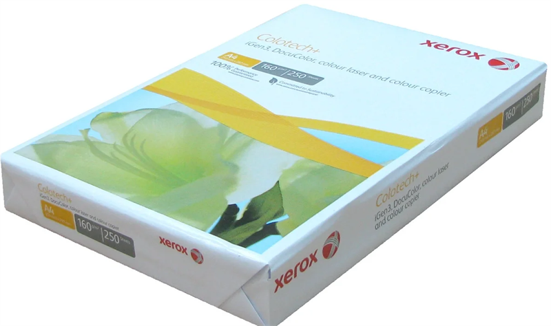 Бумага XEROX Colotech Plus 170CIE, 160г, A4, 250 листов (кратно 5) (См. 003R94656)
