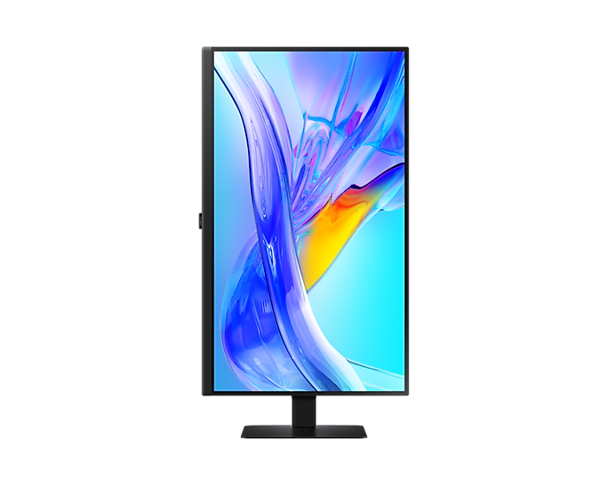Монитор Samsung 27" ViewFinity S8 S27D804UAI IPS LED 16:9 3840x2160x60Hz 5ms 350cd 1000:1 178/178 1,07 млрд;HDR10;DP;HDMI;USB-C(90 Вт);USB3.0x3;RJ45;KVM Switch;Tilt; Swiv; HAS; Pivot; VESA; Black