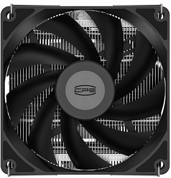 Кулер для процессора PCCooler RC400-37, Low Profile, 75mm FAN, 4 HEAT PIPES, 4-PIN PWM, 2000-4000 RPM, 39 DBA, FDB BEARING, LGA 1851/1700/1200/115X, AMD AM5/AM4