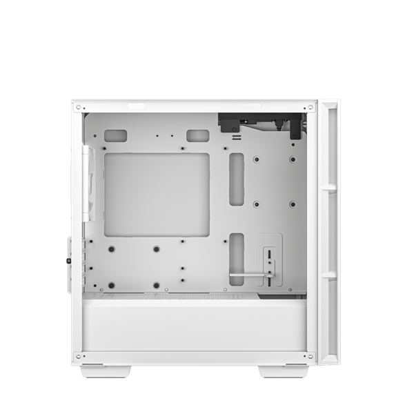 корпус Deepcool CH360 WH без БП, боковое окно (закаленное стекло), 2x140мм ARGB LED вентилятор спереди и 1x120мм ARGB LED вентилятор сзади, белый, mATX (R-CH360-WHAPE3-G-1)