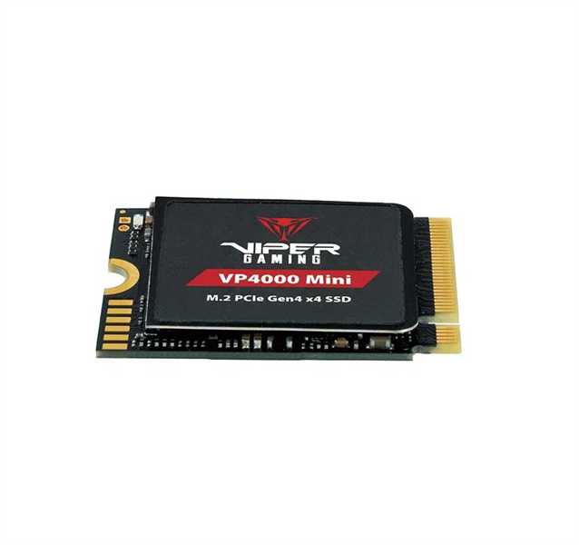 Твердотельный накопитель Patriot Viper VP4000 Mini 2TB M.2 2230 NVMe PCIe 4.0 x4 R5000/W3500 TBW 450TB 3D NAND TLC