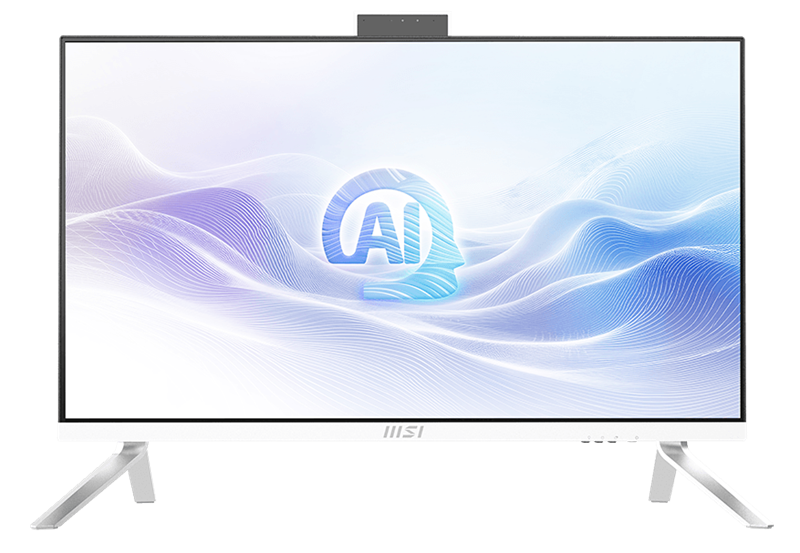 Моноблок MSI Modern AM273Q AI AiO 27" WQHD (2560x1440)IPS AG Non-touch, Core Ultra 5 125U (1.3GHz), 16Gb DDR5(2*8GB), 512GB SSD M.2, Intel UHD, WiFi, BT, camera, WirelessKB&mouse Eng/Rus, No OS,1y,White