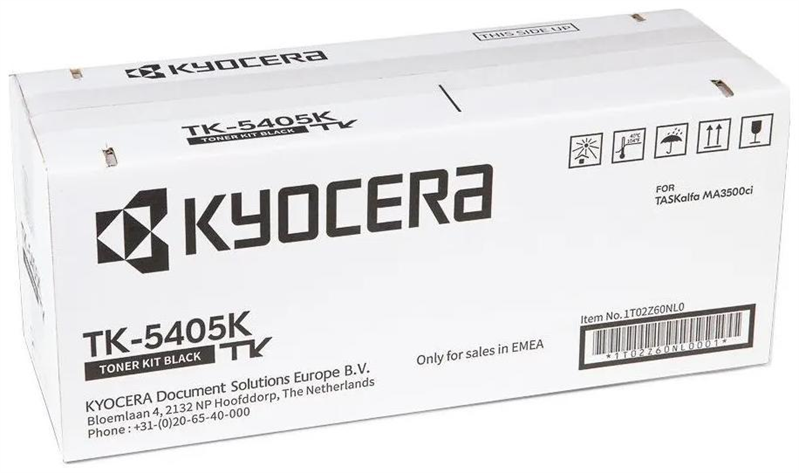 Тонер Kyocera Тонер-картридж TK-5405K для TASKalfa MA3500ci чёрный (17000 стр.)