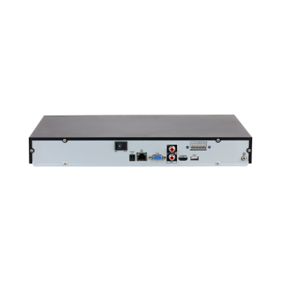 Видеорегистратор DAHUA 16-канальный IP-видеорегистратор 4K, H.265+ и ИИ Входящий поток до 256Мбит/с; сжатие: H.265+, H.265, H.264+, H.264, MJPEG; разрешение записи до 16Мп; накопители: 2 SATA III до 16Тбайт; воспроизв