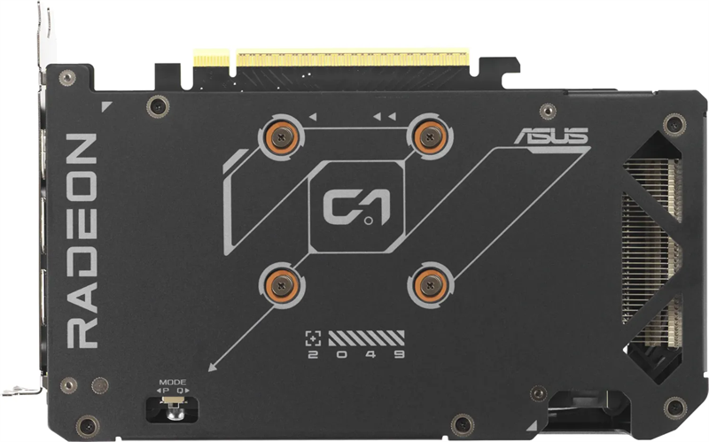 Видеокарта ASUS DUAL-RX9060XT-16G//RX9060XT HDMI DP*2 16G D6; 90YV0LG2-M0NA00