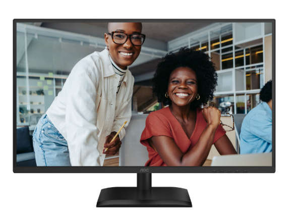 Монитор 27" AOC 2560x1440 WLED 16:9 IPS 350 cd, 1500:1, 20M:1, 4ms, 178°/178°, HDMI, DP, USB hub: 4*USB3.2, 120 Hz, Speak, Tilt, Height, Swivel, Pivot, Internal, VESA, Black, 3y