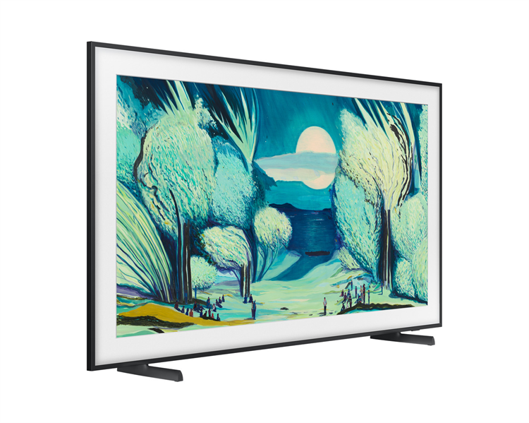 Телевизор Samsung Lifestyle QLED TV QE75LS03FAUXRU, 75', QLED Frame, 4K 3840x2160, 120Hz, Tizen Smart TV, 40W, Tuner (DVB-T2/C/S2, PAL,SECAM), HDMI, USB, USB-C, CI+, Wi-Fi / BT/LAN, VESA 400x400, class A, Blac