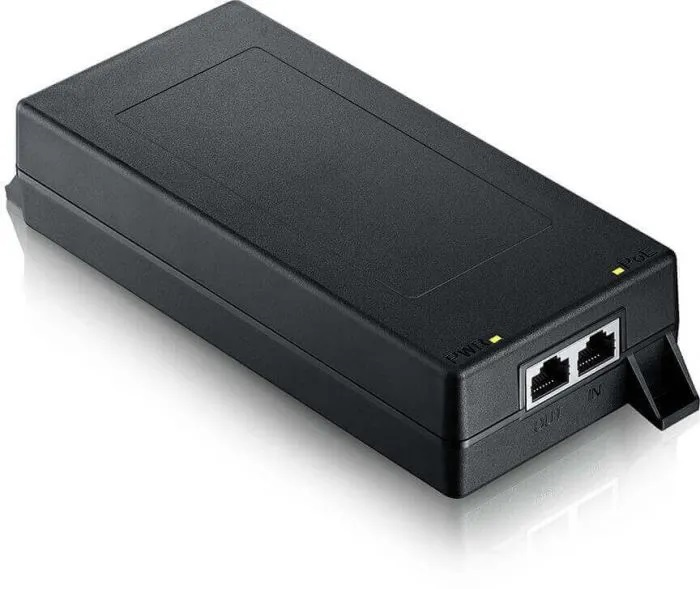 Инжектор Мультигигабитный PoE инжектор Zyxel PoE12-90W, 802.3af/at/bt (90 Вт), 2xRJ-45: 1/2.5/5/10G