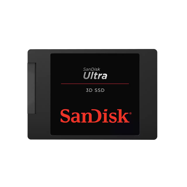 Твердотельный накопитель SanDisk Ultra 3D SSD 2,5” SATA 4Tb, TBW 600, SDSSDH3-4T00-G26, 1 year