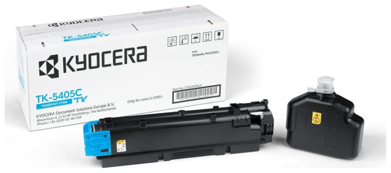 Тонер Kyocera Тонер-картридж TK-5405C для TASKalfa MA3500ci голубой (10000 стр.)