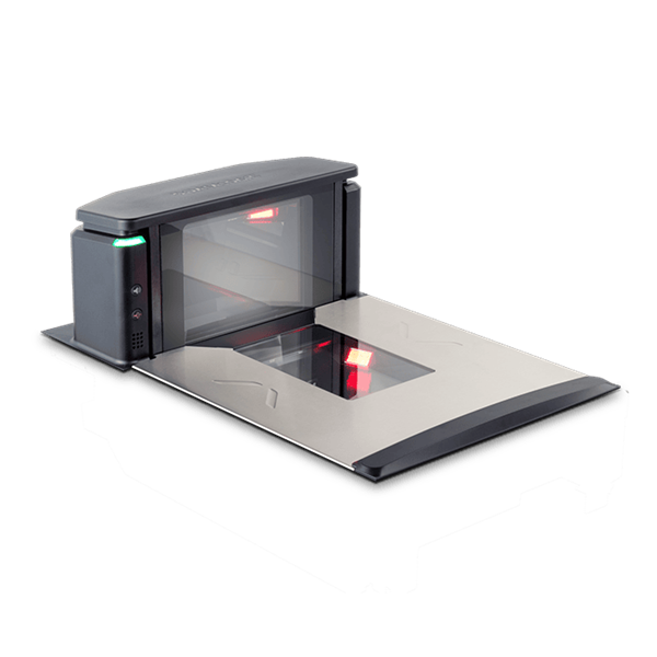 Биоптический сканер штрихкода (без весовой ячейки) Datalogic Magellan 9550i Scanner Only, Short Platter/Shelf Mount, EU Power Brick/Cord, RS-232 Std Cable, Checkpoint EAS