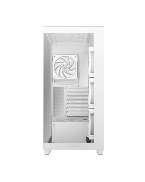 корпус Deepcool CG580 4F V2 WH без БП, боковое окно (панорама), 4x120mm ARGB PWM вентилятора, белый, ATX (R-CG580-WHADA4-G-2)