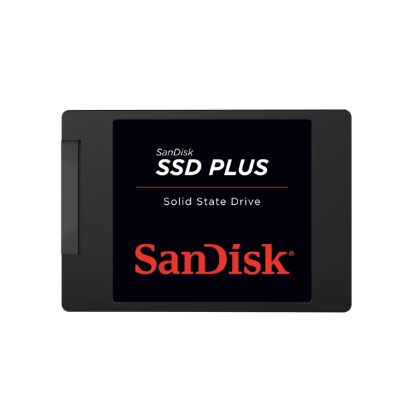 Твердотельный накопитель SanDisk SSD PLUS 2,5” SATA 2Tb, SDSSDA-2T00-G26, 1 year
