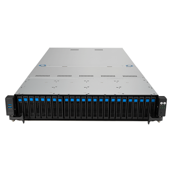 Сервер ASUS RS520A-E12-RS24U/1G/1.6kW/16NVMe/RH/OCP/GPU