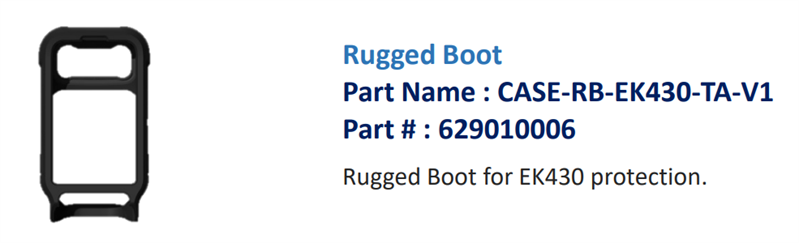 Защитный бампер Bluebird ASSY: EK430 Rugged boot (629010006)