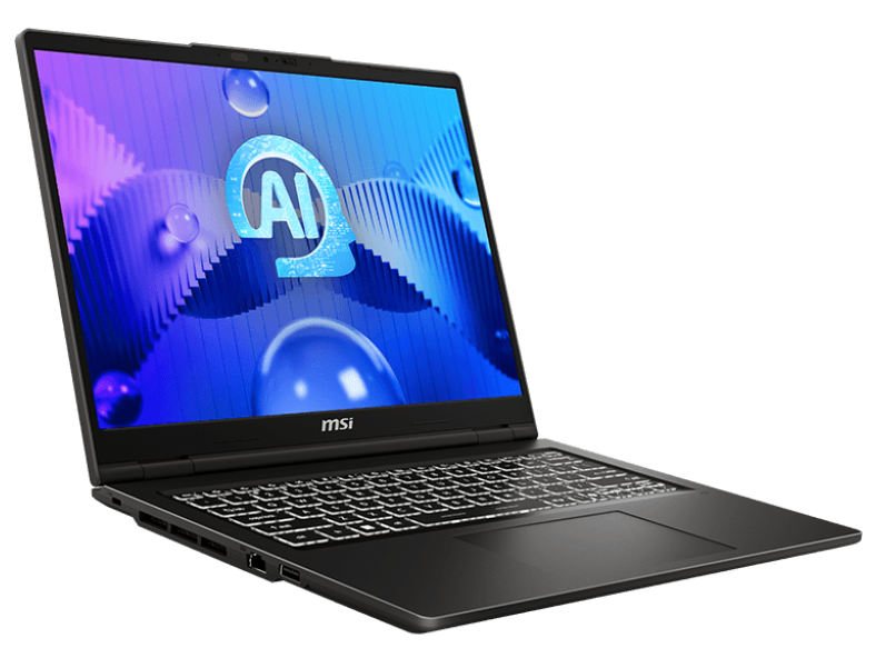 Ноутбук MSI Venture 14 AI A1MG-038RU Core 5 125H 14" 2.8K (2880 x 1800),16:10,OLED,DDR5 16GB (8GB*2),512GB SSD,Intel Arc Graphics,backlight,55.2Whr,1.7kg,1y,Win11Pro,Solid Gray